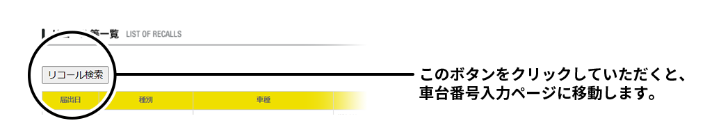 リコール検索ボタン位置