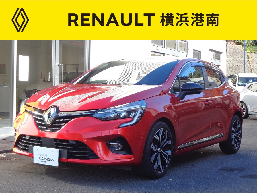 ルーテシア インテンス プラス　認定中古車　１．３ターボ　７速ＥＤＣ　レザーシート　ステアリング・シートヒーター　前後ドラレコ　ＥＴＣ　スマホミラーリング　ＡＵＸ・ＵＳＢ入力　自動ハイビームＬＥＤ　アダプティブクルコン　後カメラ　スマートキー　ワンオーナー禁煙