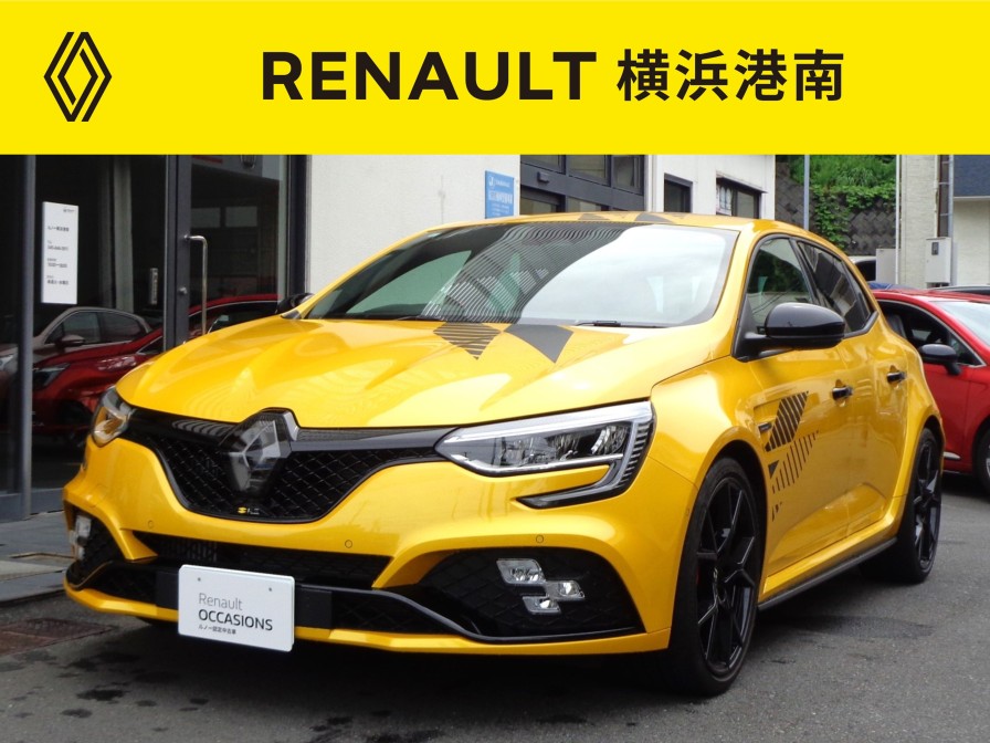 ルノー メガーヌ R.S. ウルティム　新車保証継承　１．８ターボ　７速ＥＤＣ　前後ﾄﾞﾗﾚｺ　ETC　ロラン・ウルゴンサインプレート　マットブラックデカール　ブラックF1ブレード/ディフューザー　専用19inAW/カードキー/ボディカバー