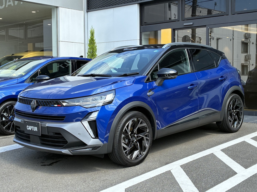 キャプチャー　エスプリアルピーヌ　E-TECHハイブリッド　新車保証　ETC　バックカメラ　シートヒーター